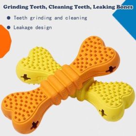 Dog Chew Toys Two-pack Dog Toothbrush Care Cleaning Stick Toothbrush Chew Stick For Dog Dental Care Safe Tooth Protection And Cleaning Suitable F (Option: Two pack large)